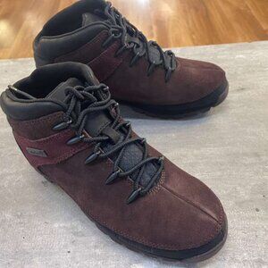 Timberland Men's Euro Sprint Mid Lace Boot Dark Brown Suede A2K84-EIV ALL SIZES